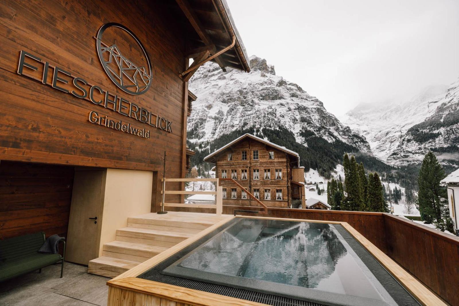 Hotel Fiescherblick Grindelwald Exterior foto