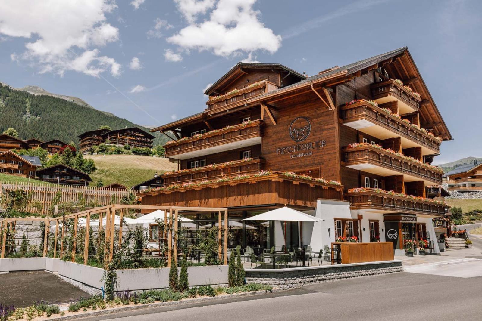 Hotel Fiescherblick Grindelwald Exterior foto