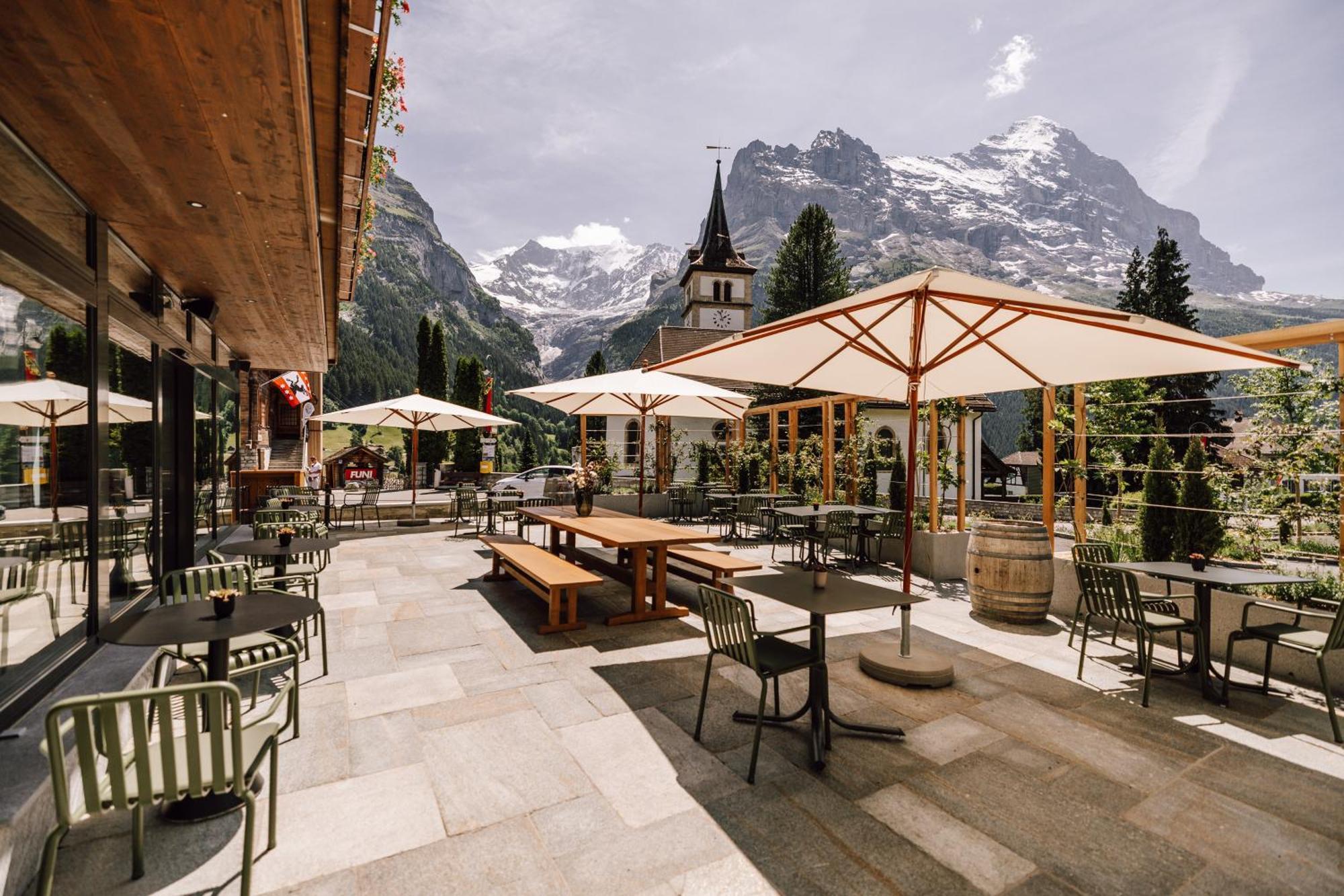 Hotel Fiescherblick Grindelwald Exterior foto